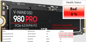 Samsung Nvme Firmware List Is Your Ssd Effected Nas Compares