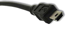 USB Type A Mini Male connection