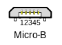 USB Type B Micro Female