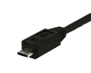 USB Type B Micro Male connection