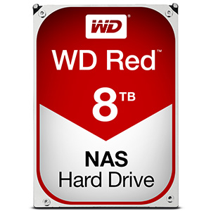 WD Red NAS 8TB Hard Drive for Network Attached Storage