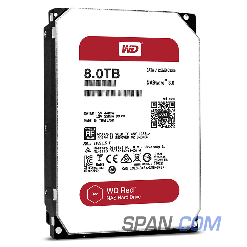 WD80EFZX 8TB WD RED NAS Drives