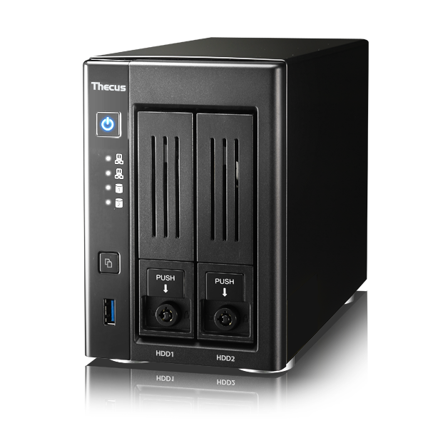 Thecus N2810 4k hOME nas 2-bay 2016 1