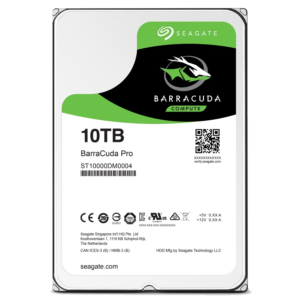 The Seagate 10tb Barracuda Pro Compute for performance and power saving