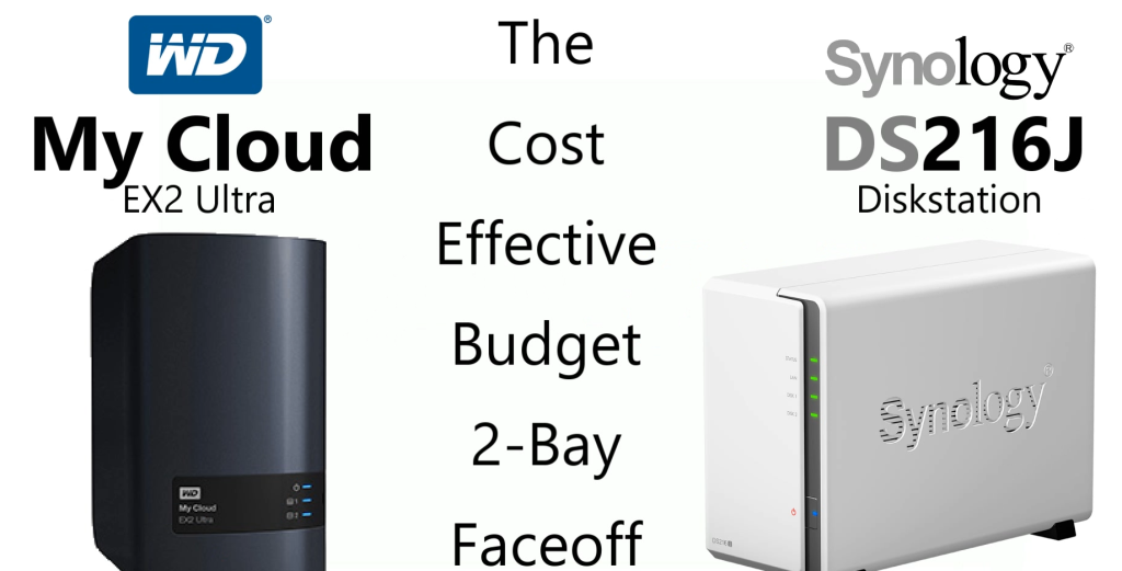 The Synology DS216J verus the WD My Cloud EX2 Ultra NAS – Brand vs Brand NAS  Comparison – NAS Compares