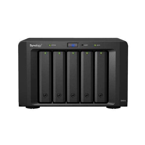 The Synology DX513 Expansion NAS Unboxing and Connection Guide with SPAN 1