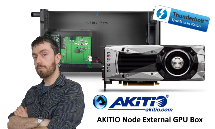 REAL Thunderbolt 3 PCIe for your Graphics Cards with the Akitio