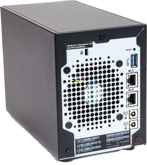 PR2100 BACK WITH PORTS DUAL psu wd nas