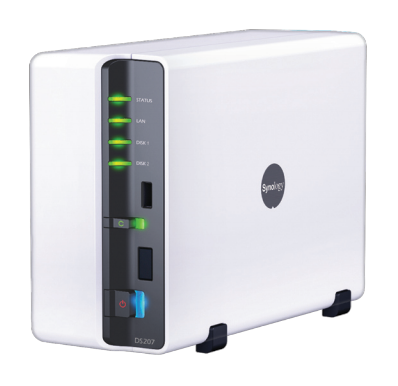 The Synology DS207 NAS Server 2ndGeneration Network Attached Storage Server