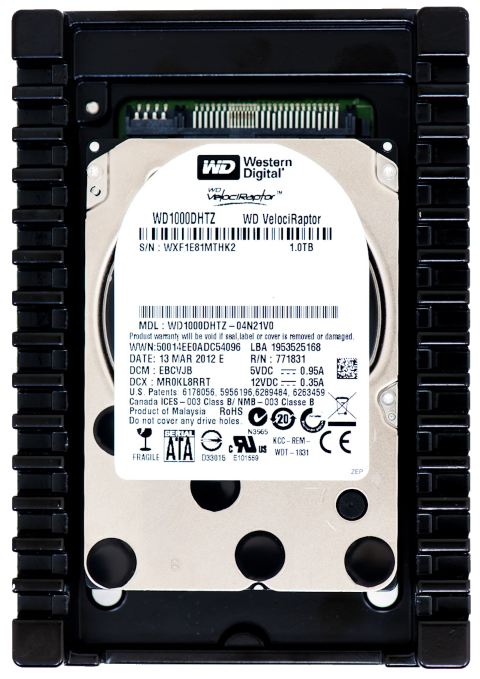 The WD Velociraptor Super Fast HDD