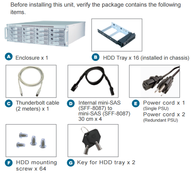 The Netstor NA333TB3 3U 16 bay Thunderbolt3 Storage and PCIe Expansion for Mac and Windows 6