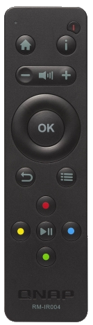 new qnap remote control for NAS via HDMI