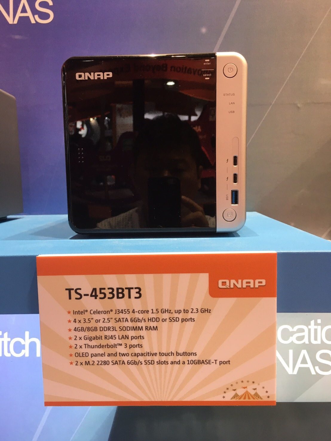 QNAP TS-453BT3 New Mid Range Thunderbolt3