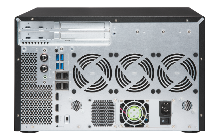 The Optical Media Optimised QNAP TVS-882BRT3 Thunderbolt 3 8-Bay NAS 14