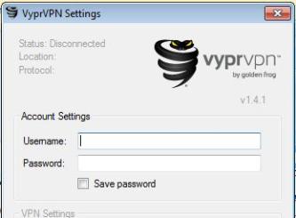 Where to log into my VPN