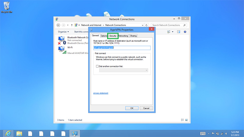 set up your PC and yoru VPN to automnatically connect safely