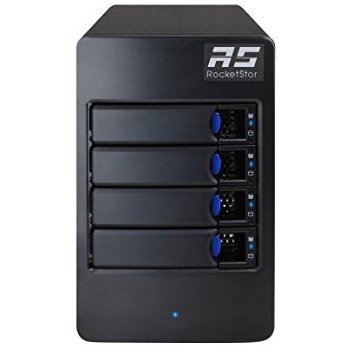 RocketStor 6114V HIghPoint USB-C USB 3.1 Gen 2 4-Bay