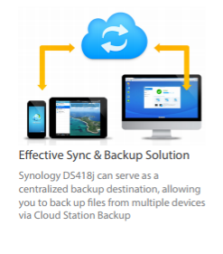 The Synology DS418J 4-Bay Cost effective Desktop NAS 3