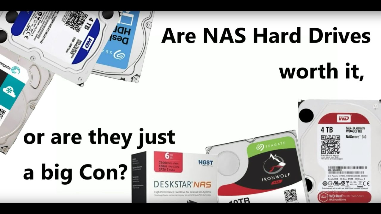 Syd salt Vant til What is the Difference between NAS Hard-Drives and Standard Hard-Drives? Is  it all a Big Con? – NAS Compares