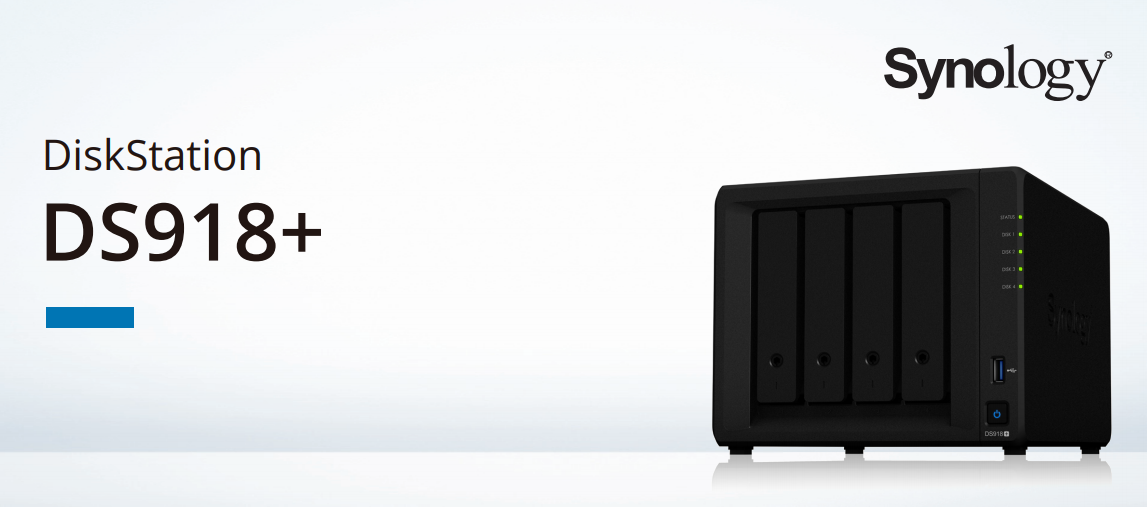 【品質保証新品】Synology NAS DS918+ 4ベイ新品未開封 PC周辺機器