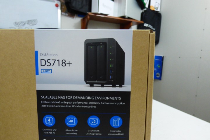 Unboxing the Synology DS718+ NAS 2-Bay Server – Smack my bits up 