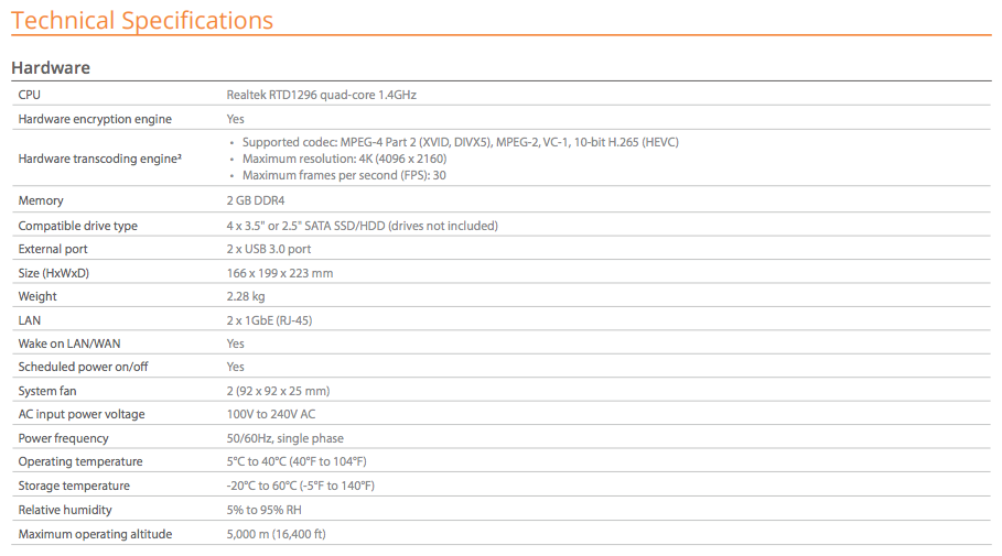 The Synology DS418 4-Bay Diskstation NAS Server – Specs And Details 7