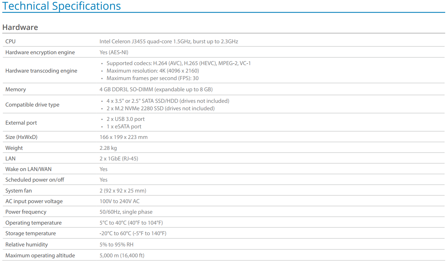 The Synology DS918+ 4-Bay Diskstation NAS Server – Specs And Details Revealed 2