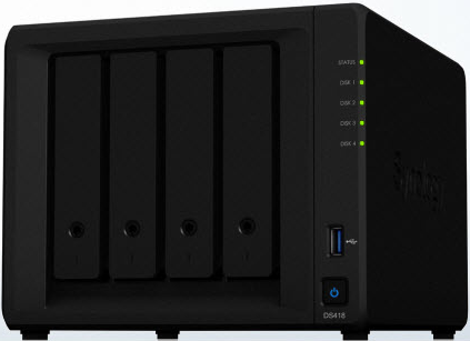 The Synology DS418 Diskstation – Another Desktop NAS revealed for