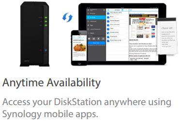 DS118 1-Bay NAS Specs and Data Sheets available 4