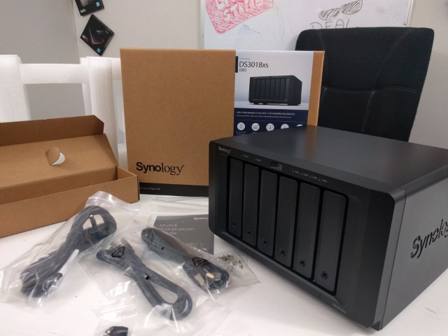 Unboxing the Synology DS3018xs 6-Bay Diskstation NAS Diskstation 10