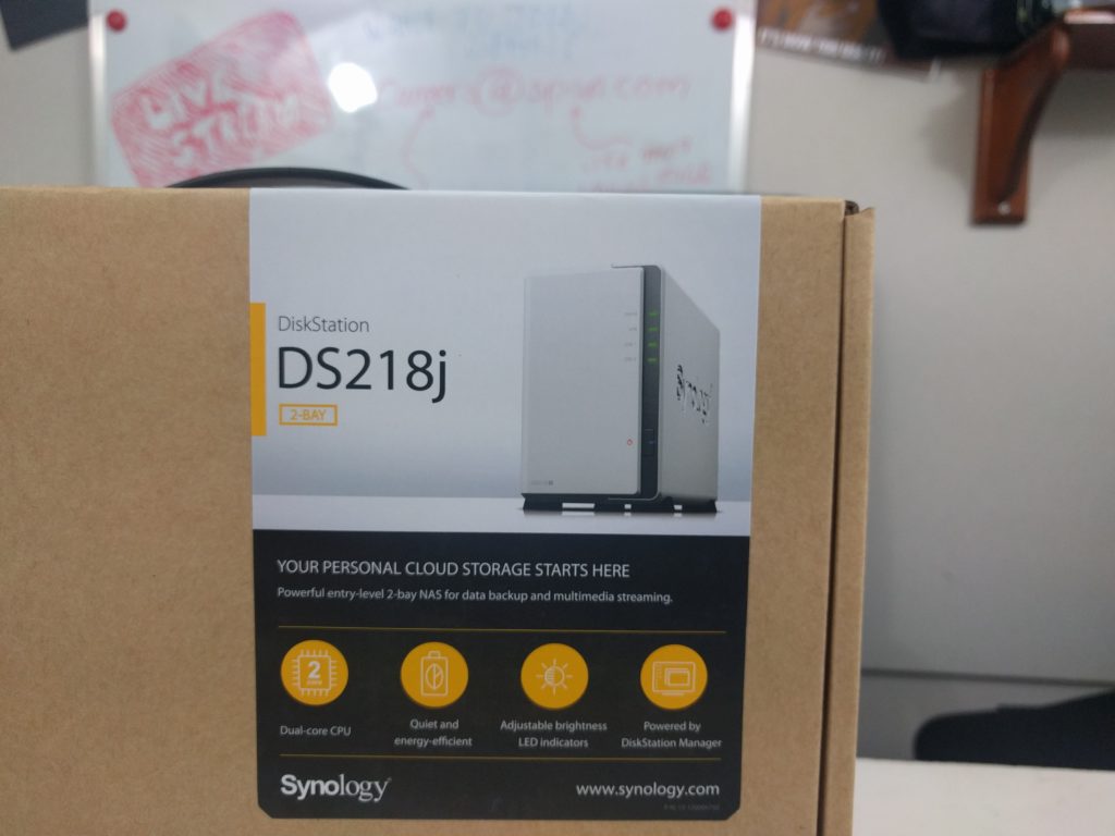 Unboxing the New Synology DS218J Cost Effective NAS – NAS 