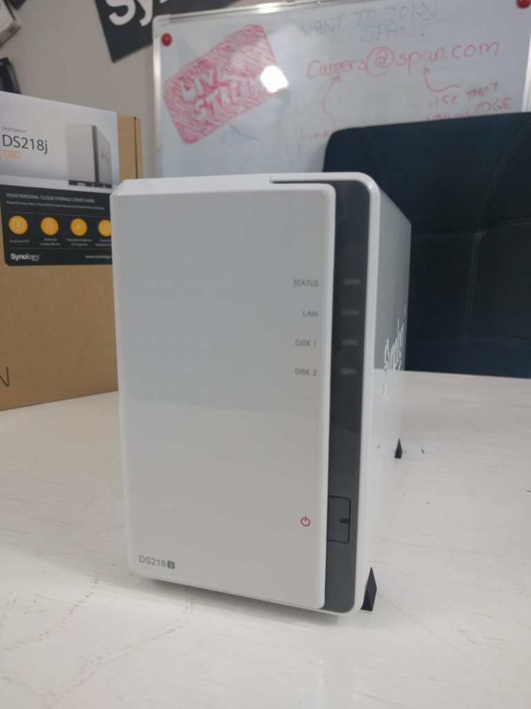 Unboxing the New Synology DS218J Cost Effective NAS NAS Compares