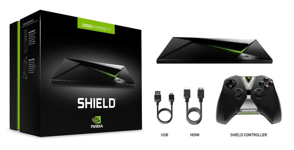 nvidia - shield tv pro 500gb streaming media player kodi