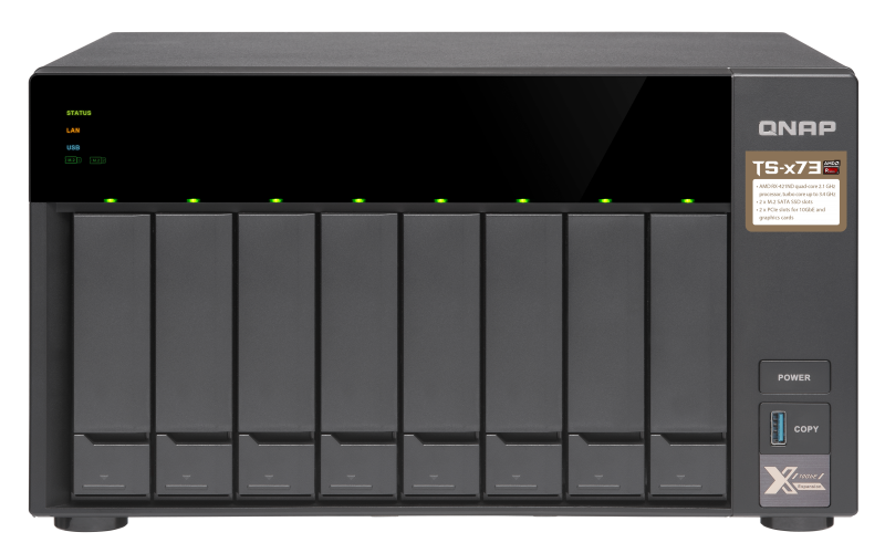 QNAP TS-473, TS-673 and TS-873 NAS – NAS Compares