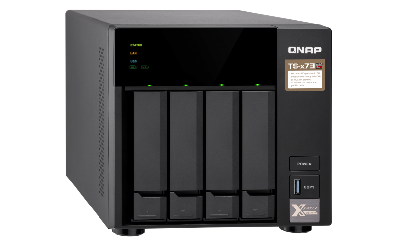 QNAP TS-473 【メモリ12GB】【最終値下げ】