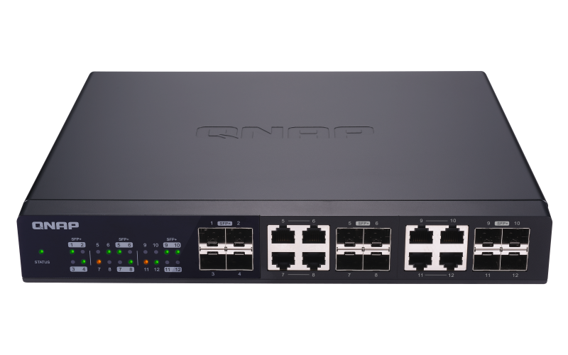 IT'S REAL – The QNAP QSW-1208-8C and QSW-804-4C 10GbE Switch – NAS Compares