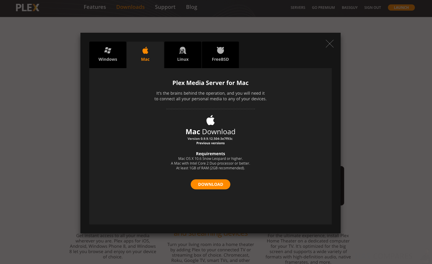 download plex for macos