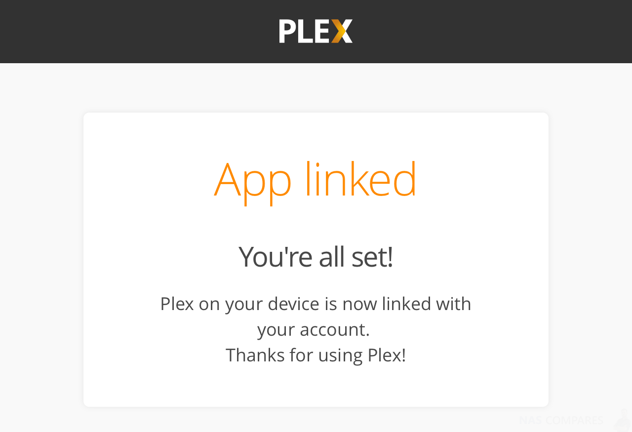 Connect a Player App to Your Plex Account