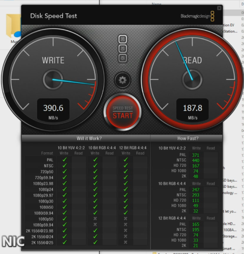 blackmagic disk speed test windows reddit