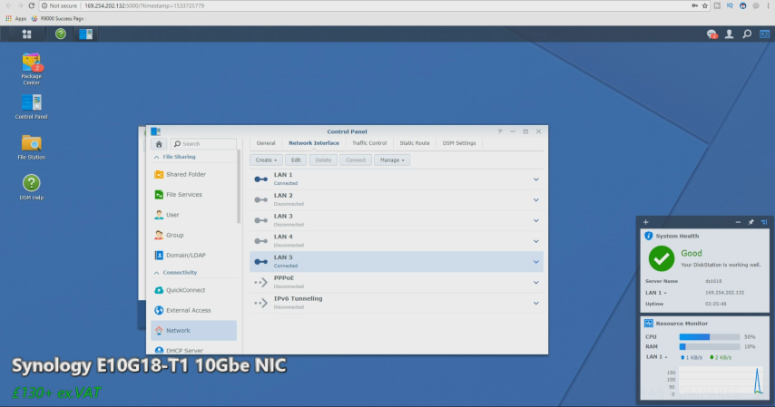 Synology E10G18-T1 10Gbe Perfomance Test – NAS Compares