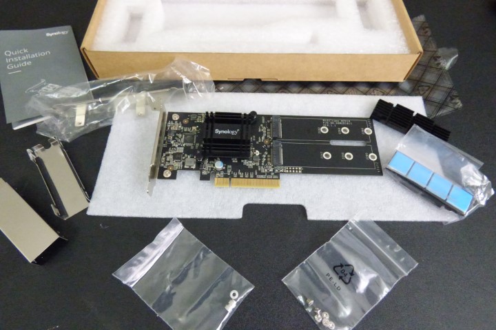 Synology M2D18 NVMe SSD PCIe Card 