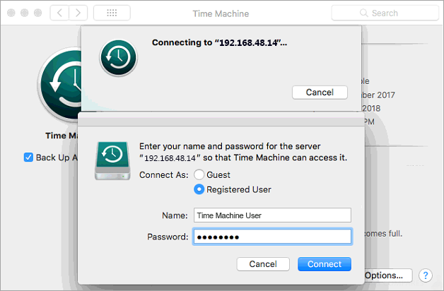 set sd card as time machine backup mac