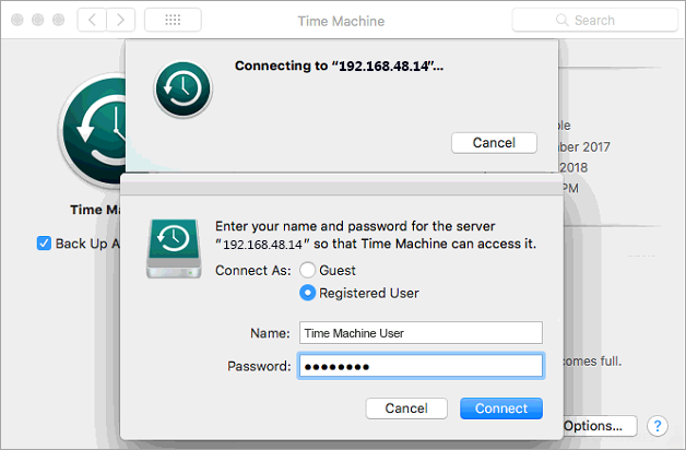 how to use time machine for mac