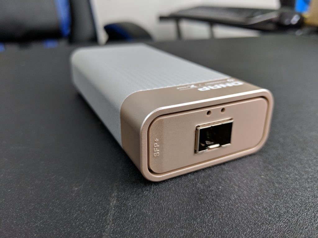 Review – The QNAP QNA-T310G1T and QNA-T310G1S Thunderbolt3