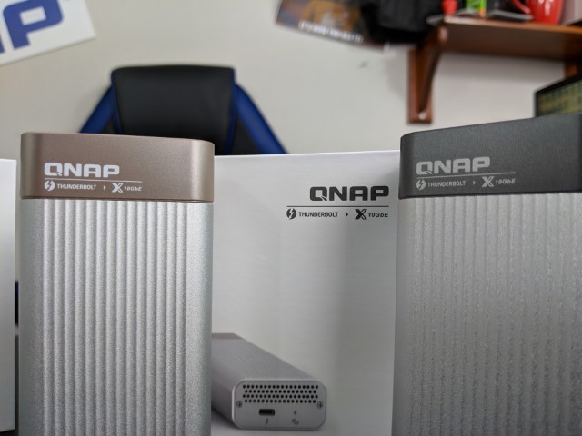 Review – The QNAP QNA-T310G1T and QNA-T310G1S Thunderbolt3-to