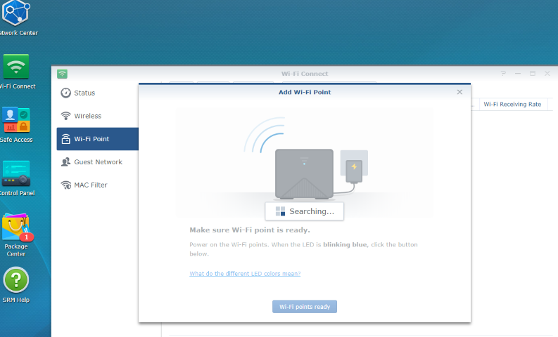 Synology mesh router setup – add Wi-Fi Point
