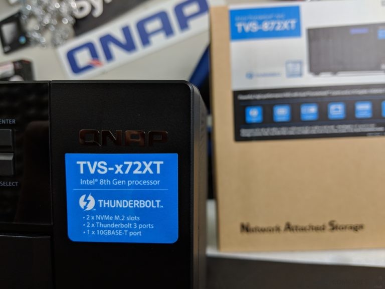 QNAP TVS872XT Native Media Server Transcoding 4K and 1080p Test