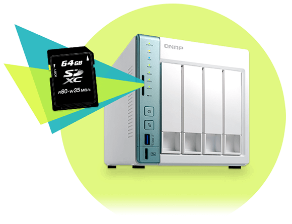 NAS for file sharing with No file size limits