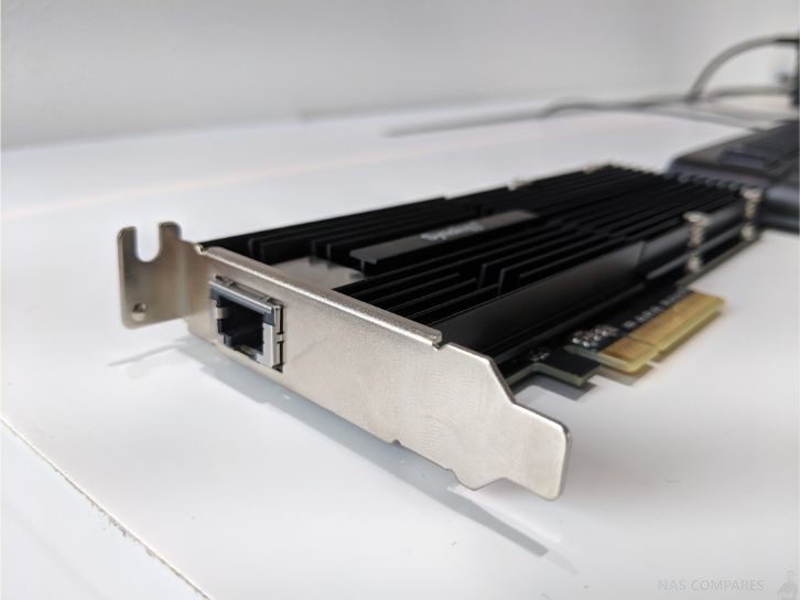 NEW Synology E10M20 NVMe and 10Gbe Eabled PCIe Card Revealed – NAS 