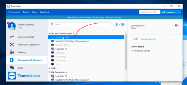 teamviewer wake on lan wireless